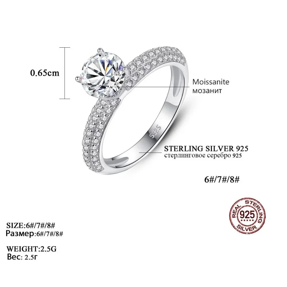 Certified 1ct. t.w. Brilliant Cut Diamond Ring - Picture 6 of 17
